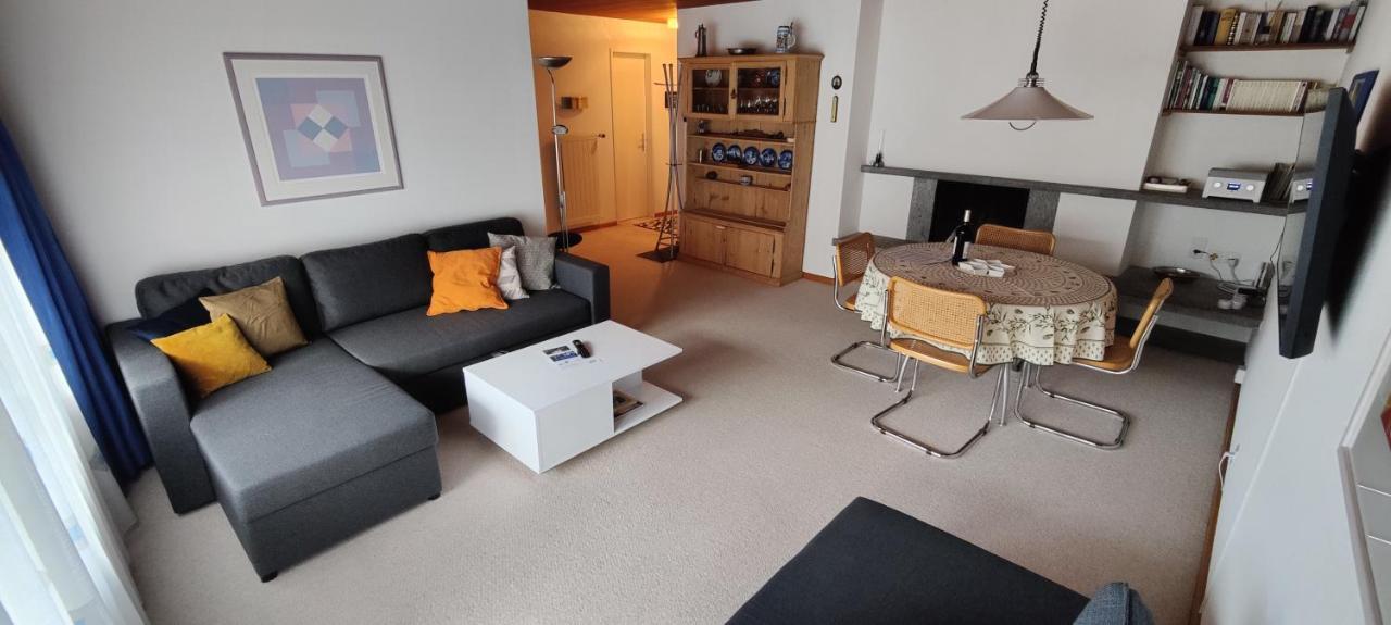 Gemuetliches Appartement Fuer Erholung Und Sport Klosters Exteriör bild